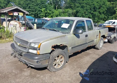 2005 Chevrolet Silverado 1500 K1500 z USA, uszkodzony, nr VIN 2GCEK19B951275856